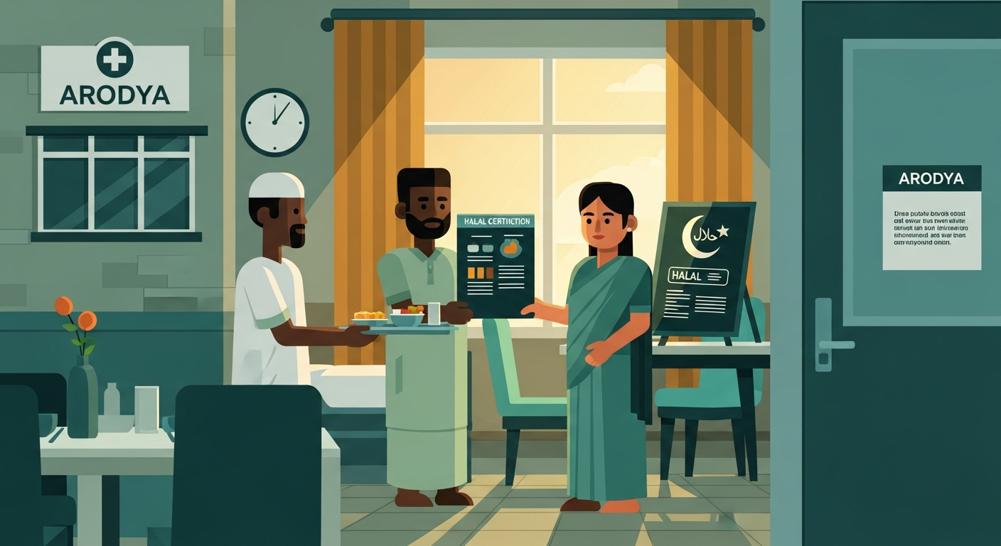 Halal Food in Indian Hospitals: Complete Guide for Muslim African Patients 2026