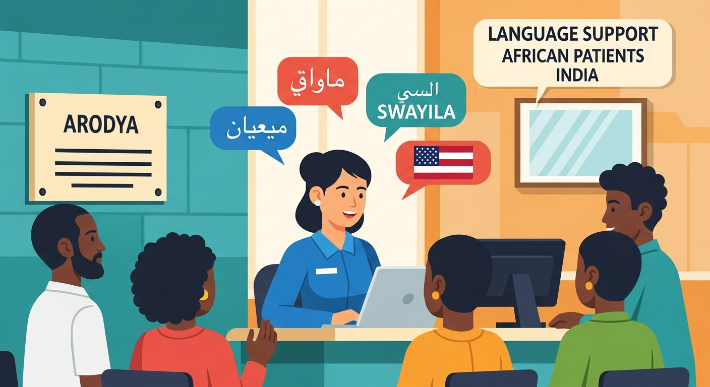 Language Support for African Patients in Indian Hospitals: Arabic, Swahili & French 2026
