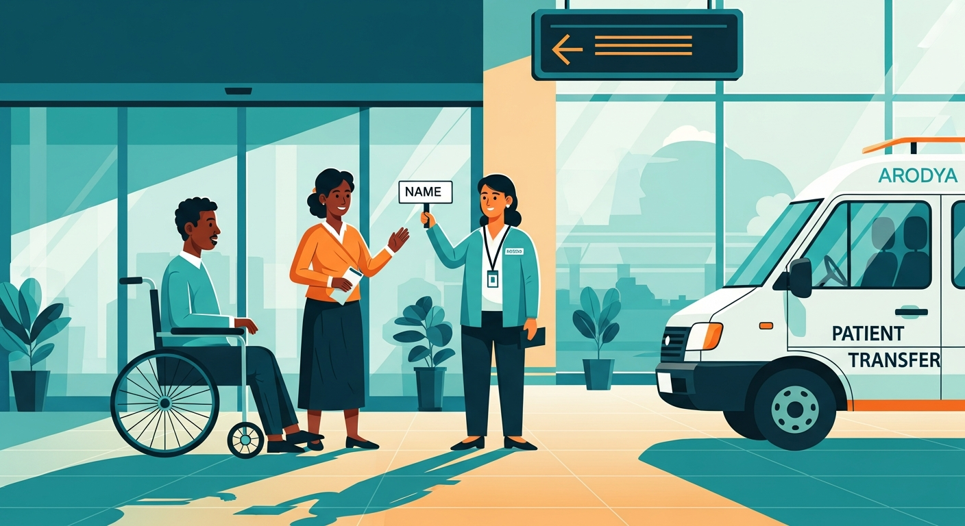 Airport Pickup and Hospital Transfer in India: Patient Logistics for Medical Tourists