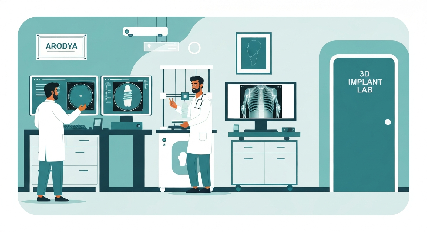 3D-Printed Custom Implants in India: The Future of Orthopaedic Surgery for International Patients