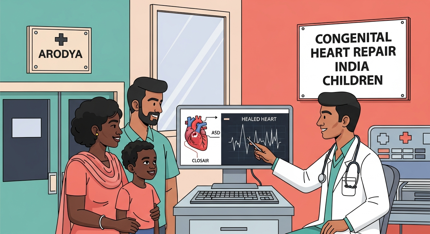 Congenital Heart Defect Repair in India for African Children: ASD & VSD Closure Guide 2026
