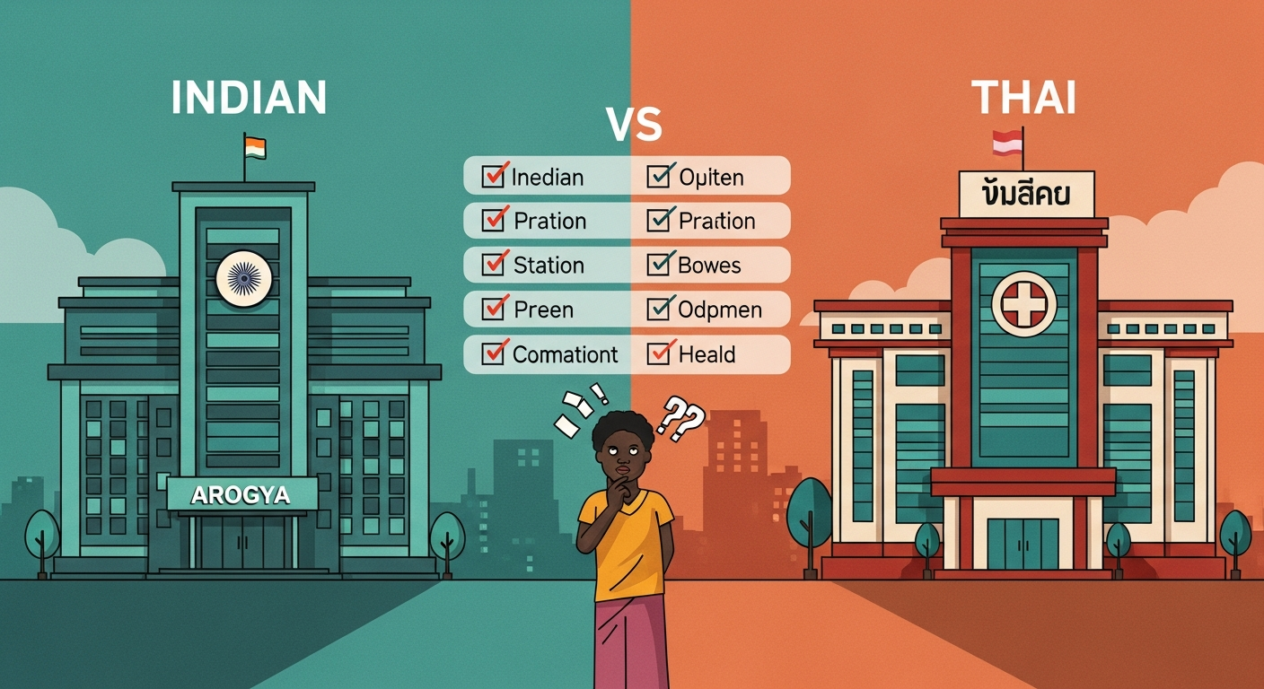 India vs Thailand Medical Tourism 2026: Honest Comparison for African Patients