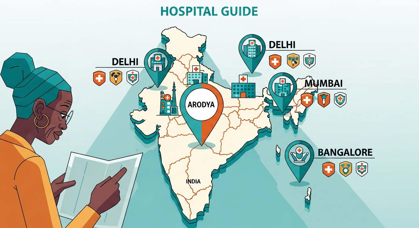 Best Hospitals in India: Delhi vs Mumbai vs Chennai vs Bangalore — City Comparison for International Patients