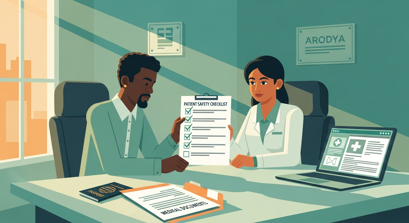 Medical Tourism Safety Checklist: 40 Steps Before You Travel to India for Treatment (2026)