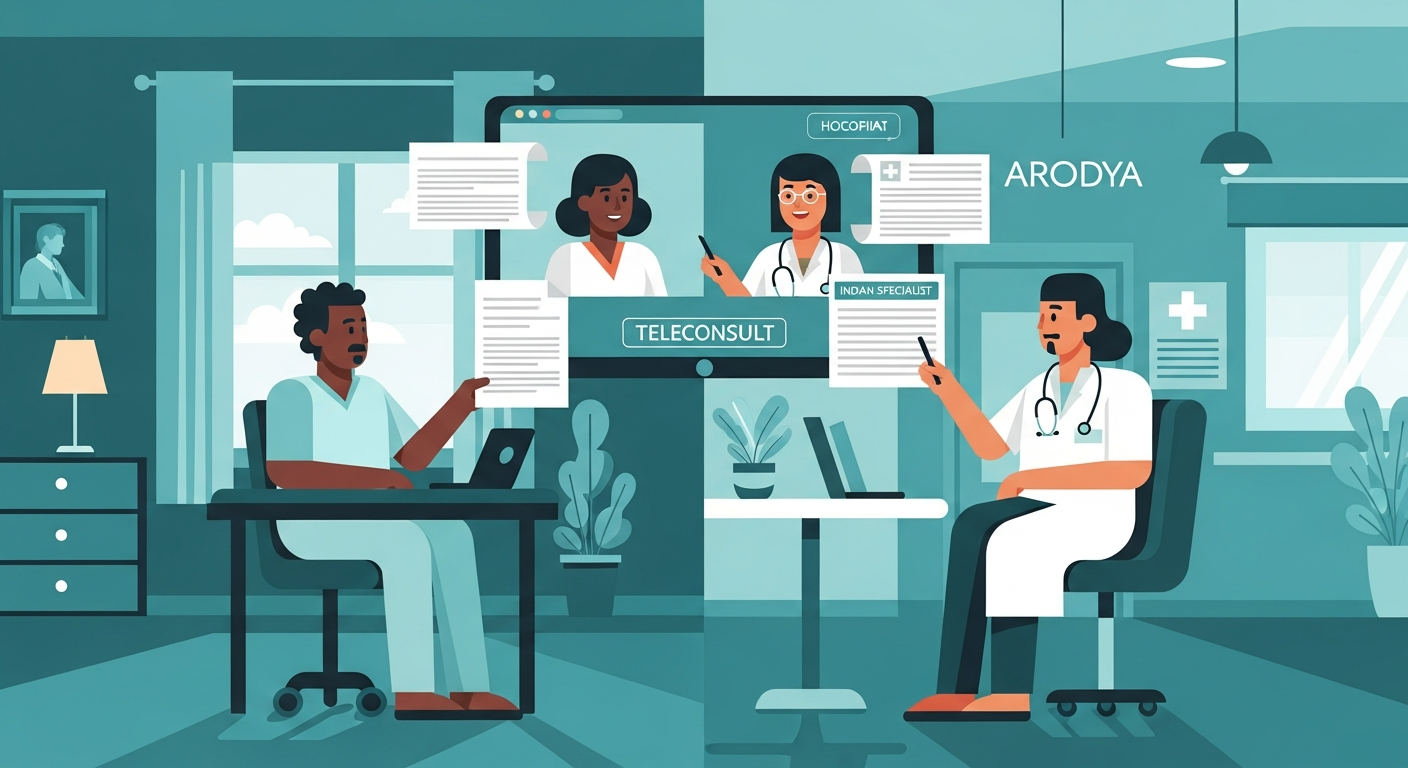 Telemedicine Consultation with Indian Doctors Before You Travel: How It Works in 2026