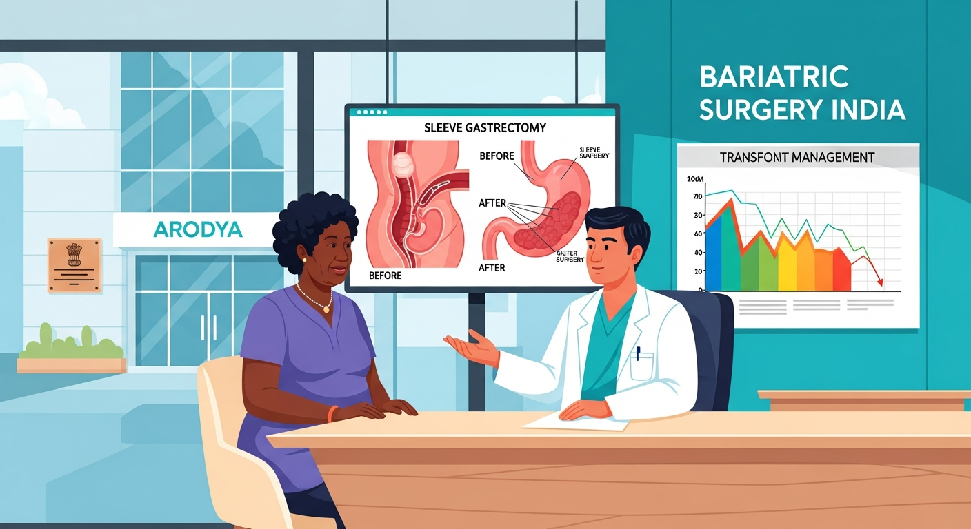 Bariatric Surgery in India for African Patients: Sleeve & Bypass Guide 2026