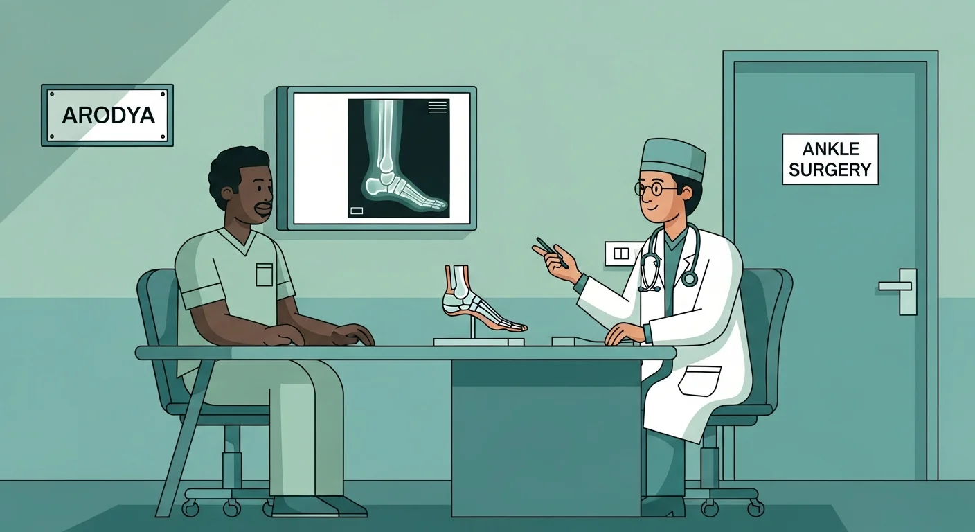 Total Ankle Replacement Surgery in India: Cost, Recovery & Leading Centres for International Patients