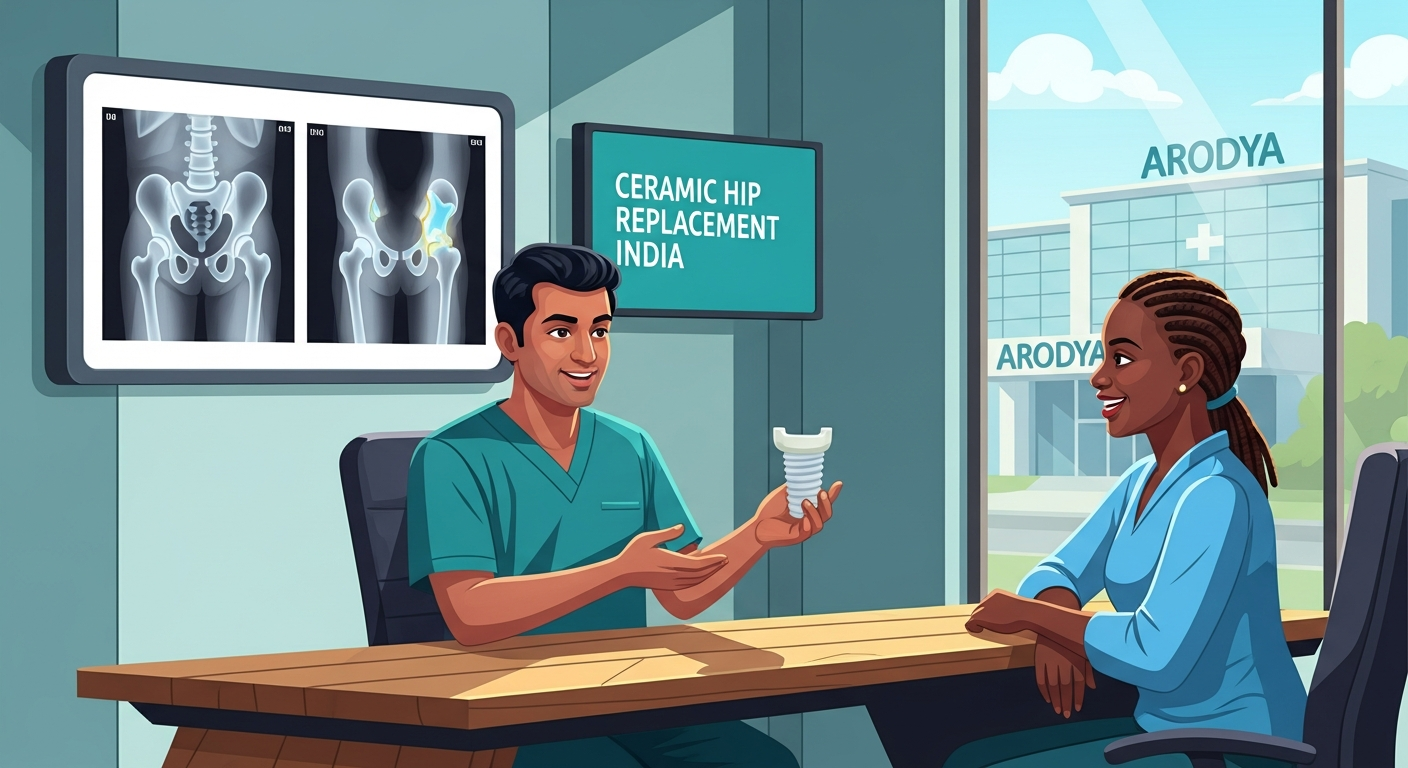 Ceramic Hip Replacement in India for Active Patients: Cost & Guide 2026